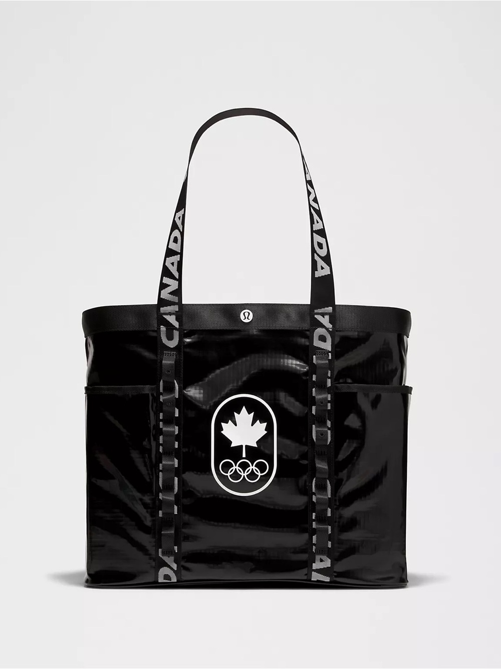 lululemon athletica Black Canada Olympic Duffel Tote Unisex
